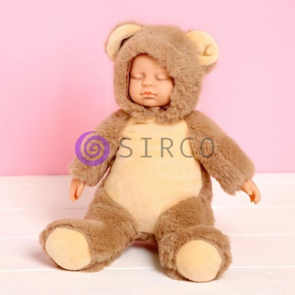 Детская игрушка пупс в костюме зайчика "Lovely Baby" 29х24 см (30/1) 03k09p075 фото