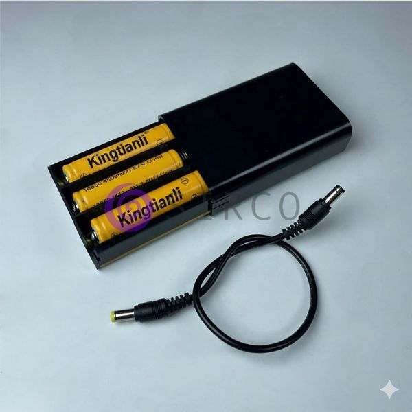 Портативне ДБЖ UPS/УПС ZL2017 для роутера 12В, на 3 Kingtianli акумулятора (9000mAh) 11k12p287v2 фото