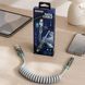 Кабель для заряджання 4 в 1 26X-208, USB-A/Type-C &mdash; Lightning/Type-C, 240 Вт, спіральний, 2 м (509/5095) 11k06p507v1 фото 1