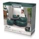 Надувне крісло з пуфиком для ніг Bestway Comfi Cube Lounger 75137 107&times;99&times;80 см Зелени 02k10p510v2 фото 8