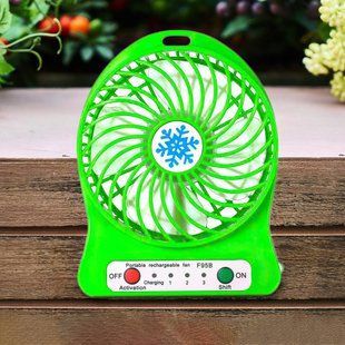 Мини-вентилятор Portable Fan Mini Зеленый 01k07p015v2 фото
