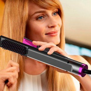 Керамічна плойка-випрямляч мультистайлер для укладання волосся 3в1 Hair Straightener (212) 07k03p025 фото