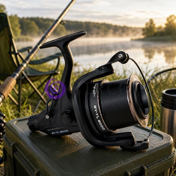 Безынерционная катушка boyaBY TL7500 BB9+1 4.7:1 для фидера, карповой и донной рыбалки (988) 02k04p538v1 фото
