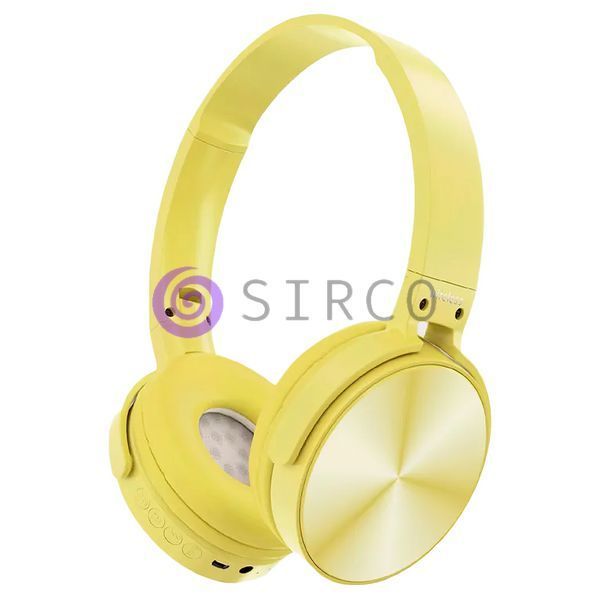 Бездротові Bluetooth навушники ST96 Жовтi/225 11k01p098v2 фото