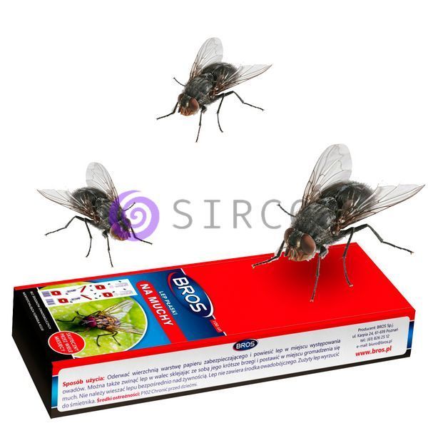 Липкая пластина от мух для дома и офиса Брос (2215) 01k11p060 фото