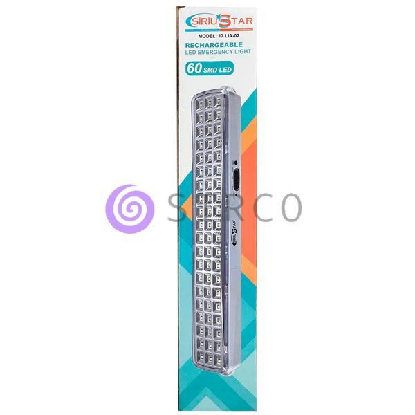 Светодиодная переносная портативная аккумуляторная лампа Sirius Star 60 SMD Led 17 LIA-02 01k09p101 фото