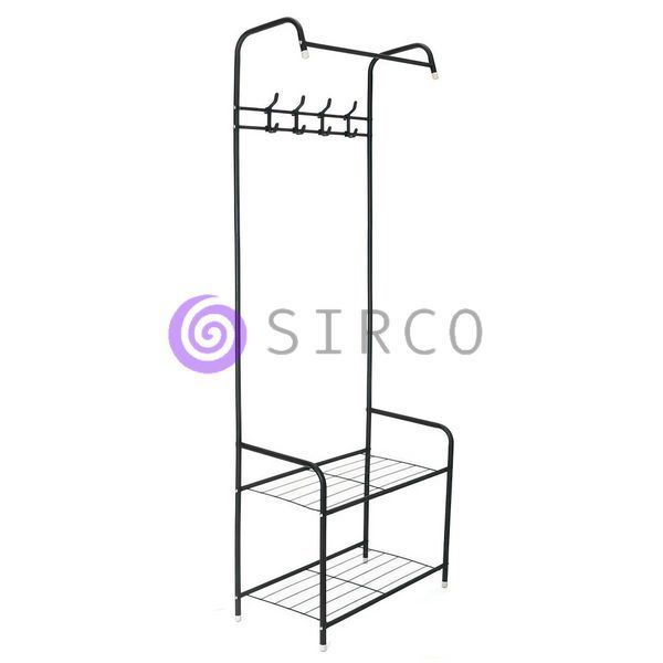 Вешалка в комнату Corridor Rack / Стойка для одежды (черная)/205 01k04p088 фото