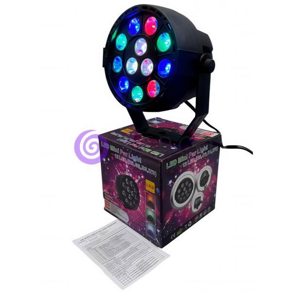 Светодиодный прожектор от сети LED RGB MINI PAR LIGHT 2509 (206) 01k09p402 фото
