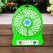Міні-вентилятор Portable Fan Mini Зелений 01k07p015v2 фото 1