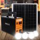 Сонячна станція з акумулятором 9000mAh Solar Power Light System LM-9019 11k12p030 фото 1