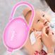 Футляр напівразраковий для зберігання дитячої пустушки Babyono Natural nursing Рожевий (528/04) (SB) 03k17p292v2 фото 1