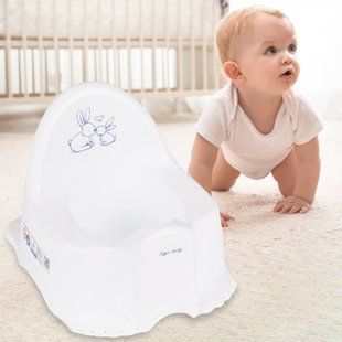 Горшок для малышей "ЕСО-Зайчики" (Белый) Tega Baby/KR-007-103/(SB) 03k20p030 фото