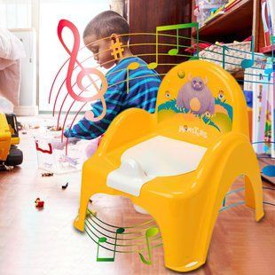 Горшок &ndash; стульчик для деток с музыкой "Монстрики" (желтый) Tega Baby/PO-027-124/(SB) 03k20p047v1 фото