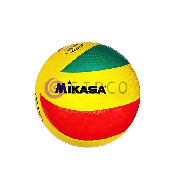 Мяч волейбольный Mikasa MVA200 зеленый-желтый-красный 02k09p001v1 фото