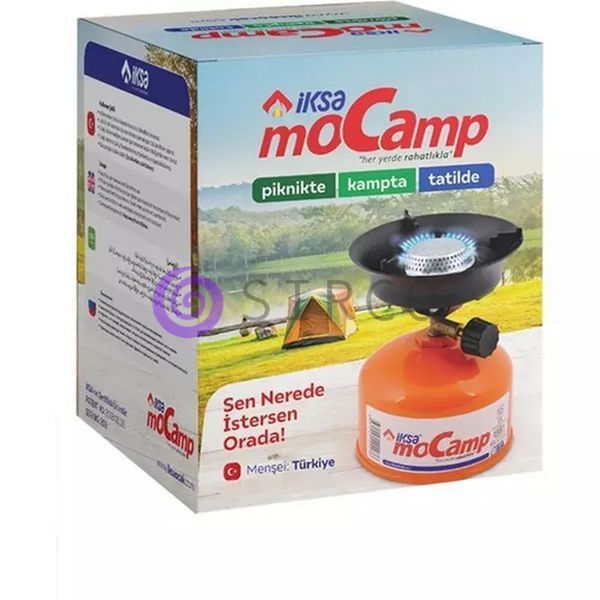 Портативная газовая горелка-плита для кемпинга Iksa MoCamp 203 (В) 14k09p011 фото