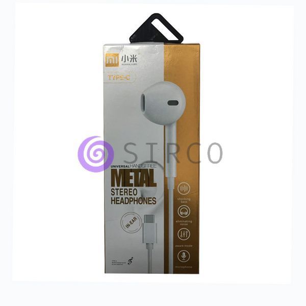 Наушники вакумные TYPE C с микр. (коробка) (500)K20(58432) 11k01p091 фото