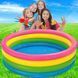 Басейн Intex 56441 "Веселка", 4 кільця, рр 168*45см, об'єм 780 л (при наповненні 80%), від 3 років, у коробці/IGR24 02k12p104 фото 1