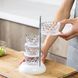 Кухонний вертикальний органайзер, що обертається для спецій Rotating Seasoning box (541) 10k10p127 фото 2