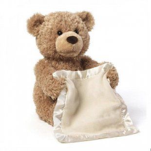 Детская Интерактивная игрушка Мишка Peekaboo Bear (Пикабу) Brown 30 см (Английский) 03k05p193v1 фото