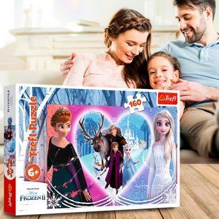Пазлы детские &ndash; (160 эл.) &ndash; "Волшебные моменты: Холодное сердце 2" 15408/ Trefl (SB) 03k19p139 фото