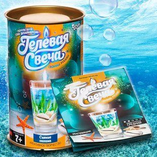 Набір креативної творчості &laquo;Гелева свічка&raquo; своїми руками Danko Toys (IGR24) 03k12p035 фото