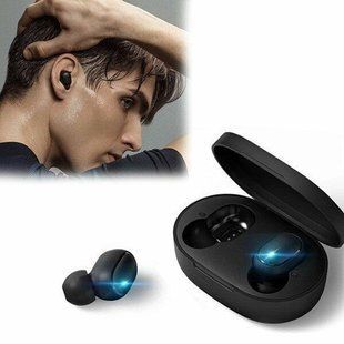 Бездротові Bluetooth навушники Redmi AirDots A6s Чорні 11k01p006 фото