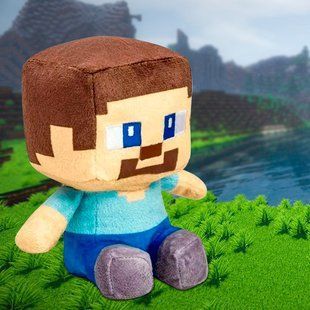 Плюшевая мягкая игрушка Стив из игры Майнкрафт "Minecraft" (740) 03k01p057 фото