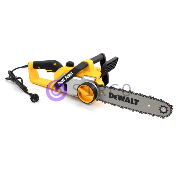 Электрическая цепная пила DeWalt DCM2800X1 (шина 30 см, 2.8 кВт) 09k08p102 фото