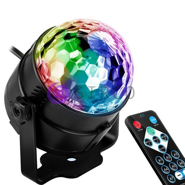 Светодиодный диско-шар с пультом управления LED Magic Ball Small 01k09p246 фото