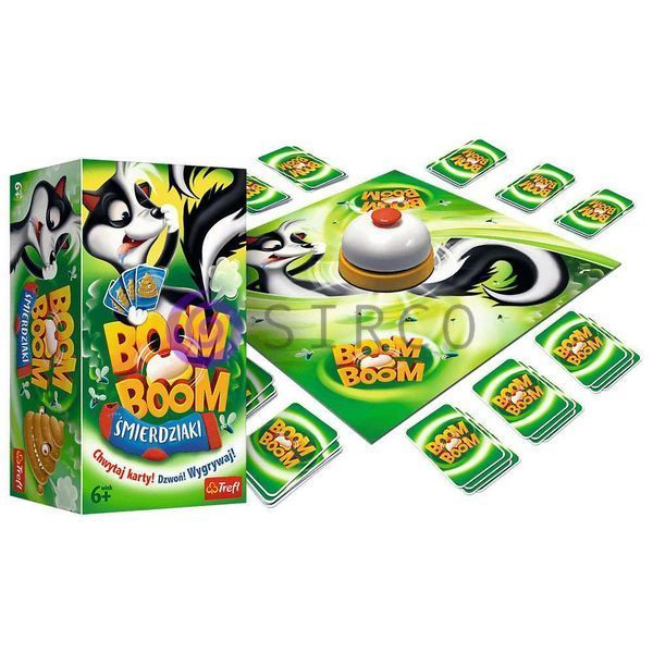 Детская настольная игра Trefl "Boom Boom: Stinkers / Бум-Бум: Вонючки" (02005) (SB) 03k19p008 фото