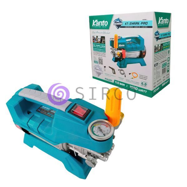 Мийка високого тиску Kanto KT-SHARK Pro 110 барів, 1500 Вт/2487 04k10p017 фото
