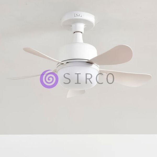 Потолочный вентилятор-лампа с цоколем пульт управления в комплекте Flower Fan ДУ 3000K-6500K E27 01k09p369 фото