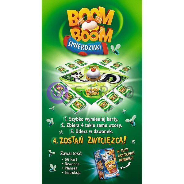 Детская настольная игра Trefl "Boom Boom: Stinkers / Бум-Бум: Вонючки" (02005) (SB) 03k19p008 фото