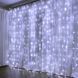 Новорічна гірлянда Xmas Водоспад прозорий провід 240 Led діодів (на коробці 400) 2.5 * 1.5м Білий 12k01p009v3 фото 2