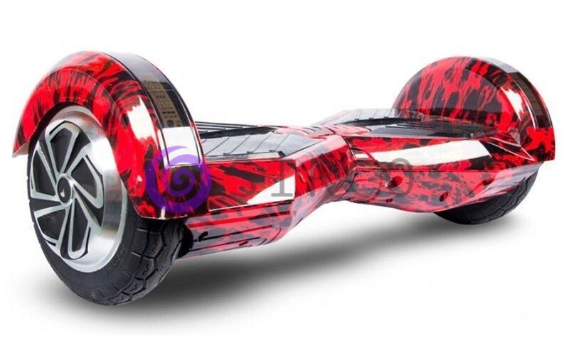 Электро гироборд-самобаланс с LED подсветкой колес 8" EL-3 " Красное пламя" (237) 13k05p007v1 фото