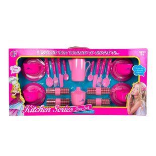 Детский игрушечный кухонный набор для чаепития Kitchen Series Tea-Set CH-08 24 предмета (AHMD) 03k09p167v7 фото