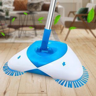 Механічний віник-щітка для прибирання Hurricane Spin Broom 01k08p049 фото