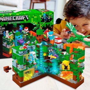 Детский игровой набор конструктор Minecraft 10002, 355 деталей (593) 03k03p005 фото