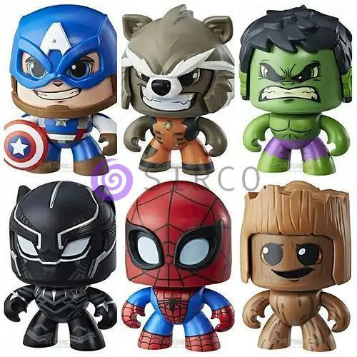 Коллекционные фигурки мстителей Marvel Avengers Mighty Muggs Полная коллекция 8 героев 03k02p067 фото
