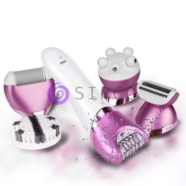 Жіночий Епілятор Ladies' bodyware DSP 70019 6в1 з насадками/6241/212 07k02p036 фото