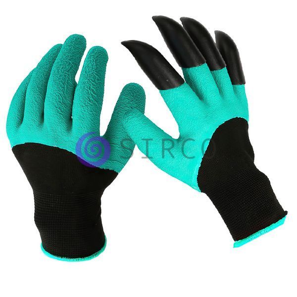 Резиновые перчатки с когтями для сада Garden Genie Gloves (X19/10474) 09k01p007v1 фото