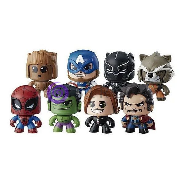 Коллекционные фигурки мстителей Marvel Avengers Mighty Muggs Полная коллекция 8 героев 03k02p067 фото