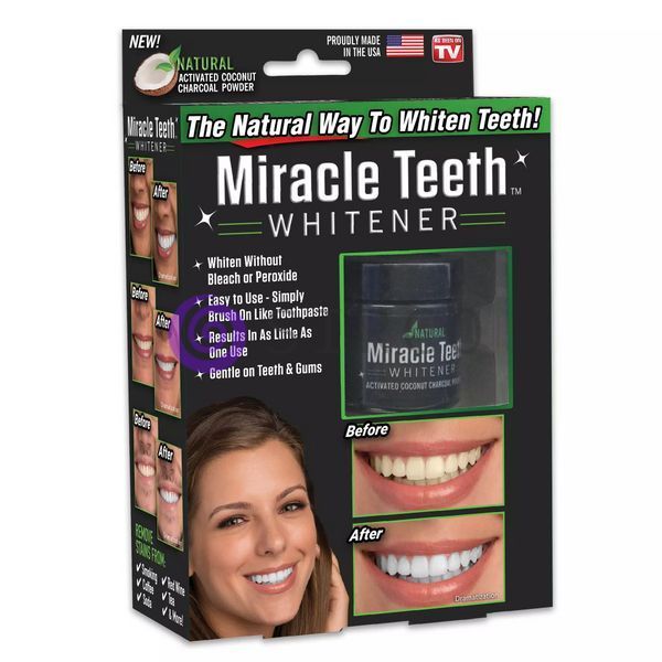 Зубна паста-відбілювач для зубів Miracle Teeth Whitener Чорна (237) 06k05p031 фото