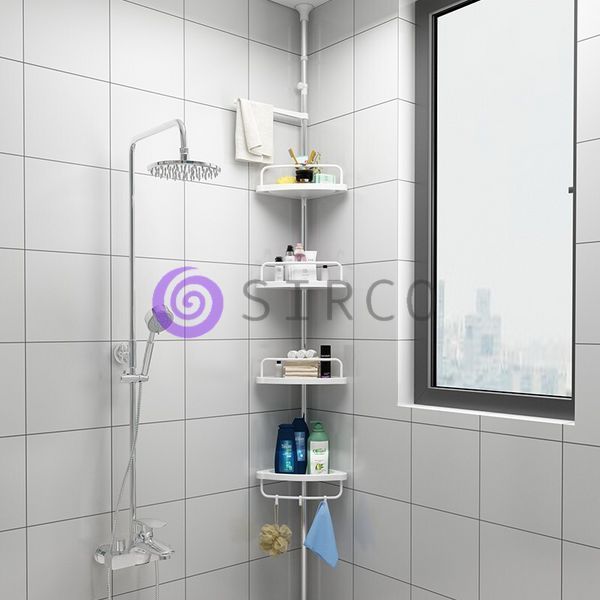 Угловая телескопическая полка для ванной, этажерка Multi Corner Shelf (SHAF) 01k01p005 фото