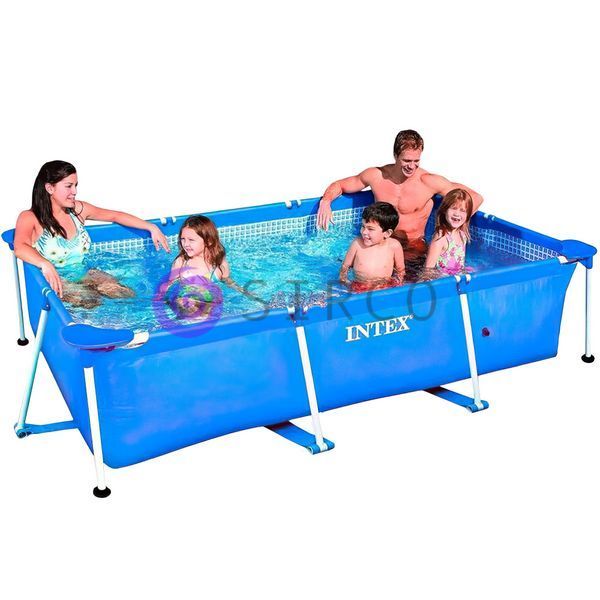 Басейн Intex 28270 каркасний, прямокутний . 1662л, 6+ років, 220*150*60см, в коробці/IGR24 02k12p028v1 фото