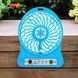 Міні-вентилятор Portable Fan Mini Блакитний 01k07p015v5 фото 1