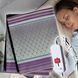 Электрическая Турецкая простынь с обогревом и регулировкой температуры 120*160см Palmiye Фиолетовое в полоску (10) 01k07p002v9 фото 1
