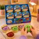 М'який сквіш булочка пельмень Бао BUN Squishy Rainbow Mystery 8.5 см, іграшка-антистрес, випадковий колір (ОХ) 03k05p566v2 фото 1