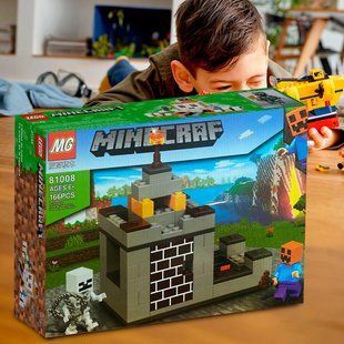 Детский игровой набор конструктор Minecraft 81008 166 деталей (593) 03k03p006 фото