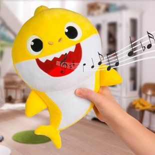 Интерактивная детская мягкая игрушка Акуленок BABY SHARK 40 см (212) 03k01p029 фото